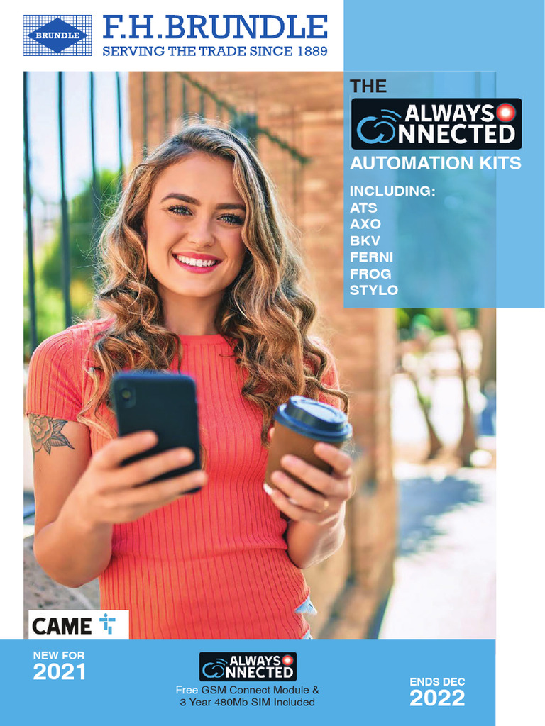 CAME Automation Kits | PDF | Mobile App | Smartphone