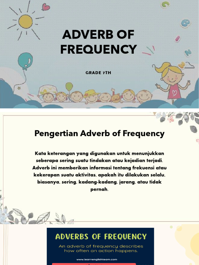 ADVERB OF FREQUENCY & SIMPLE PRESENT TENSE | PDF | Semantics ...