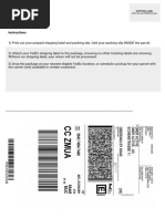 QVC Return Label Instructions | PDF