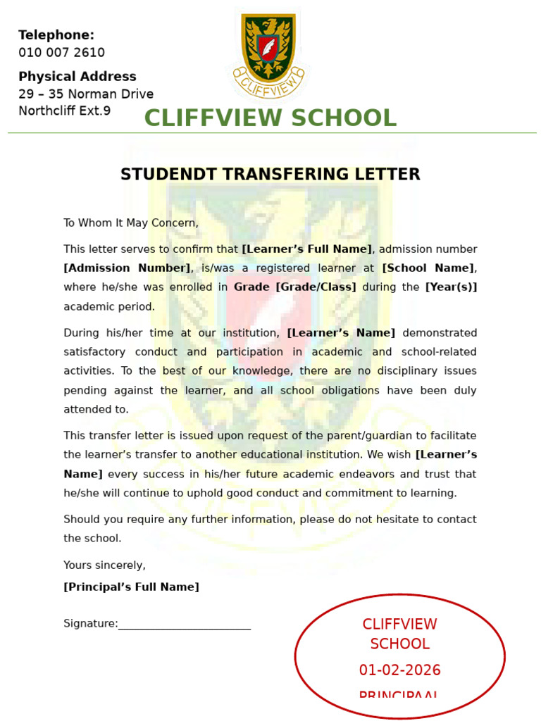 Trans Letter | PDF