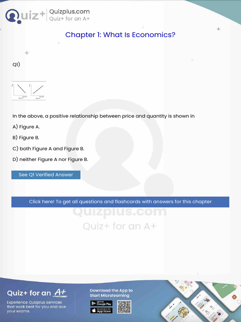 In the Above a Positive Relationship Between Price and Quantity is ...