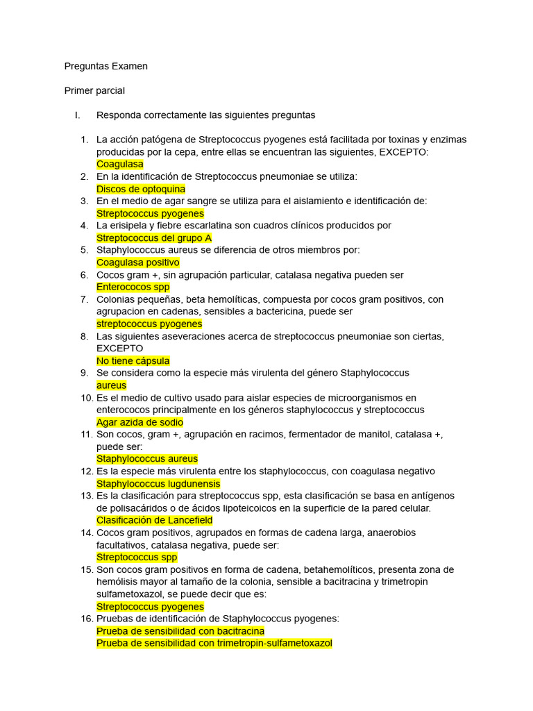 BACTER | PDF | Estreptococo | Mycobacterium