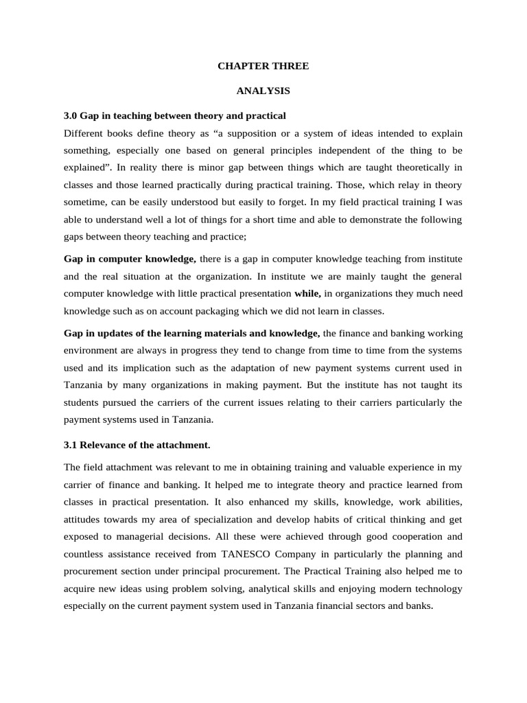 CHAPTER THREE | PDF | Knowledge | Theory