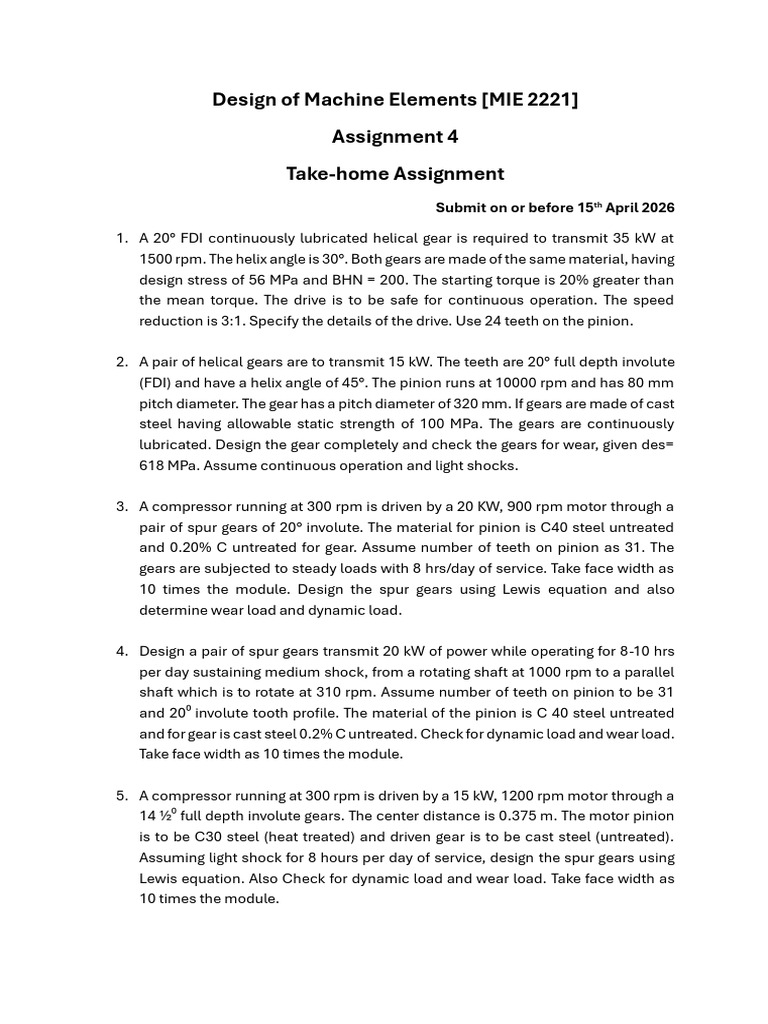 Assignment 4 Questions-dme | PDF