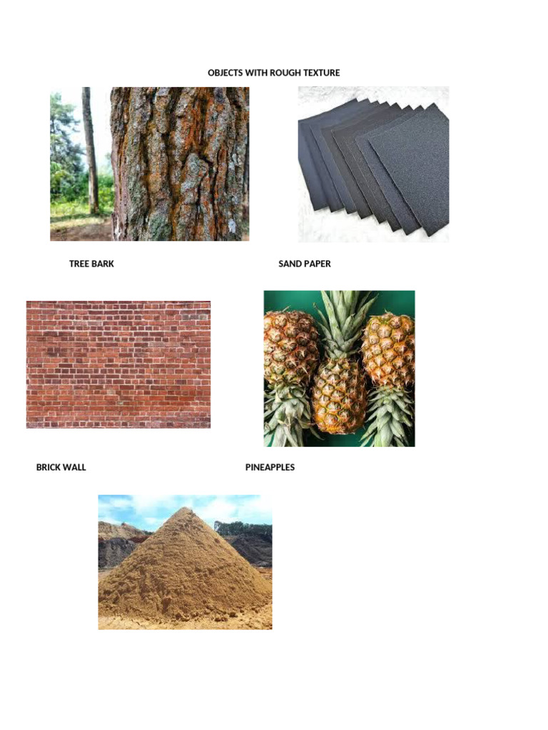 Objects With Rough Texture | PDF