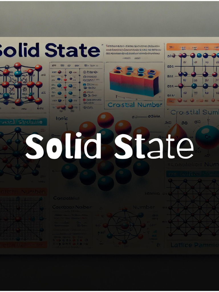 24. Solid State | PDF