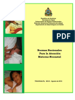 Normas Nacionales Para La Atencion Materno Neonatal 2011