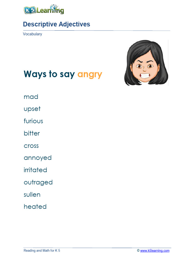 Descriptive Adjectives PDF | PDF | Linguistic Morphology | Semantic Units