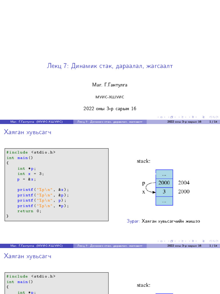 3 Lec Stack q l Pointer | PDF | Computer Engineering | Software Development