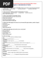 Understanding Styles in LibreOffice Writer | PDF | Page Layout | Software