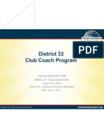 DEC July 2012 Club Coach Program