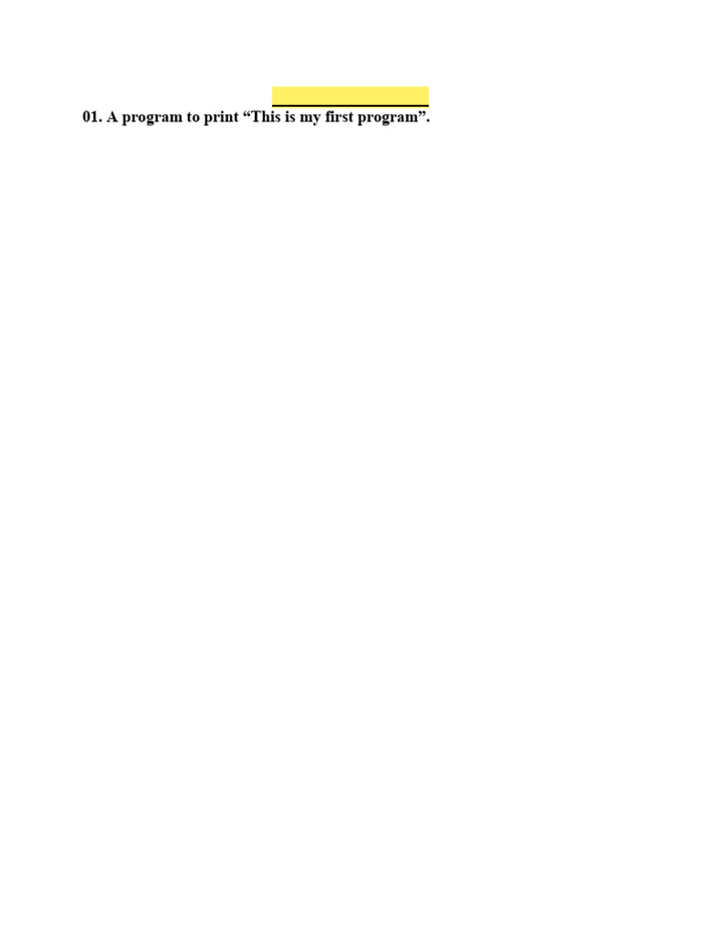 C Programming Problem Sheet | PDF | Area | Matrix (Mathematics)
