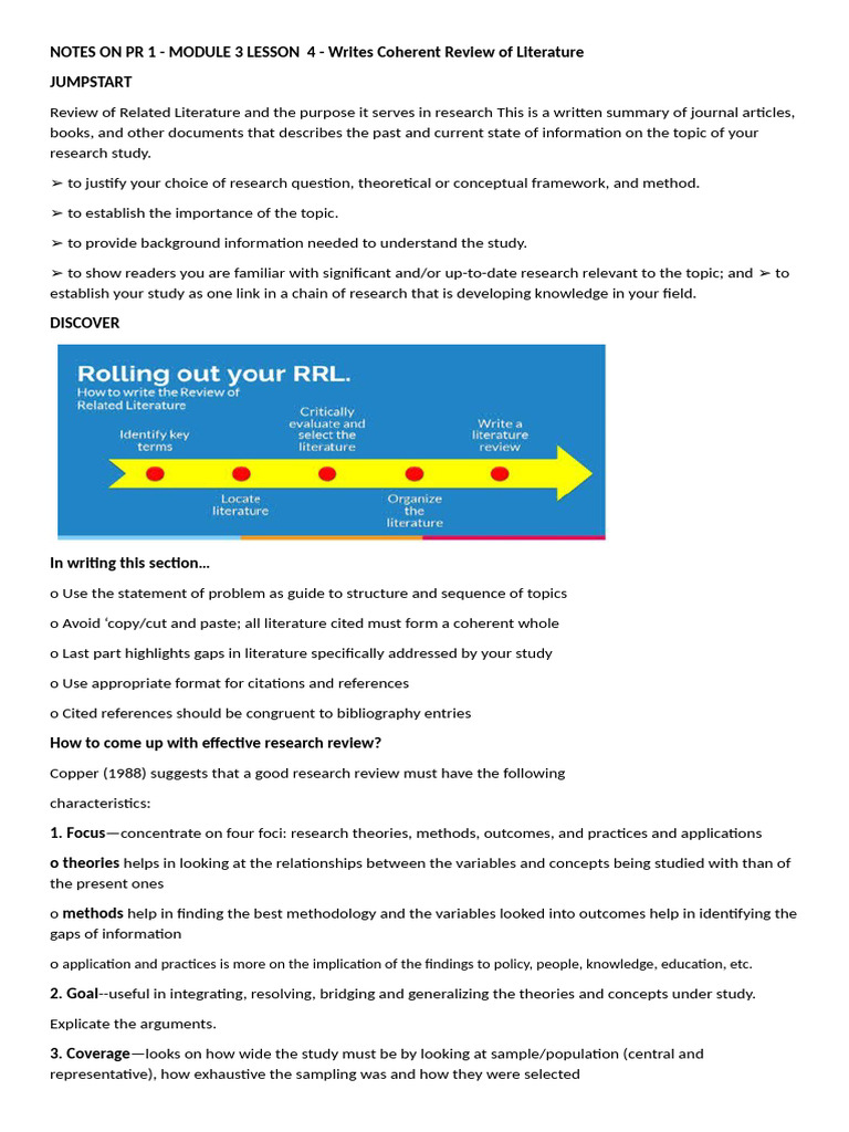 PR 1 Module 3 Lesson 4 | PDF | Methodology | Information