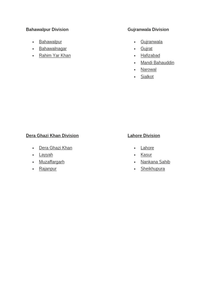 Divisions | PDF