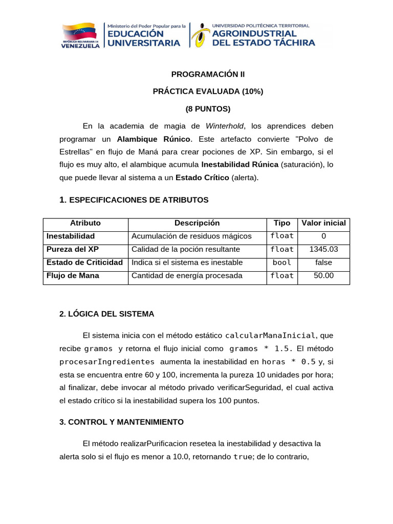 PRACTICA-PROGRAMACION-IIdocx (1) (1) | PDF | Programa de computadora ...