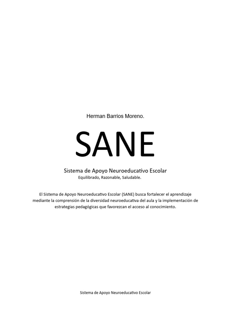 Sane PDF | PDF | Evaluación | Aprendizaje