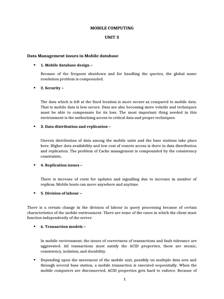 MC_UNIT 3 | PDF | File System | Computer File