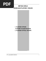 Download Metoda Pelaksanaan Pekerjaan Plafond by Sutrisno Ruslan SN102900744 doc pdf