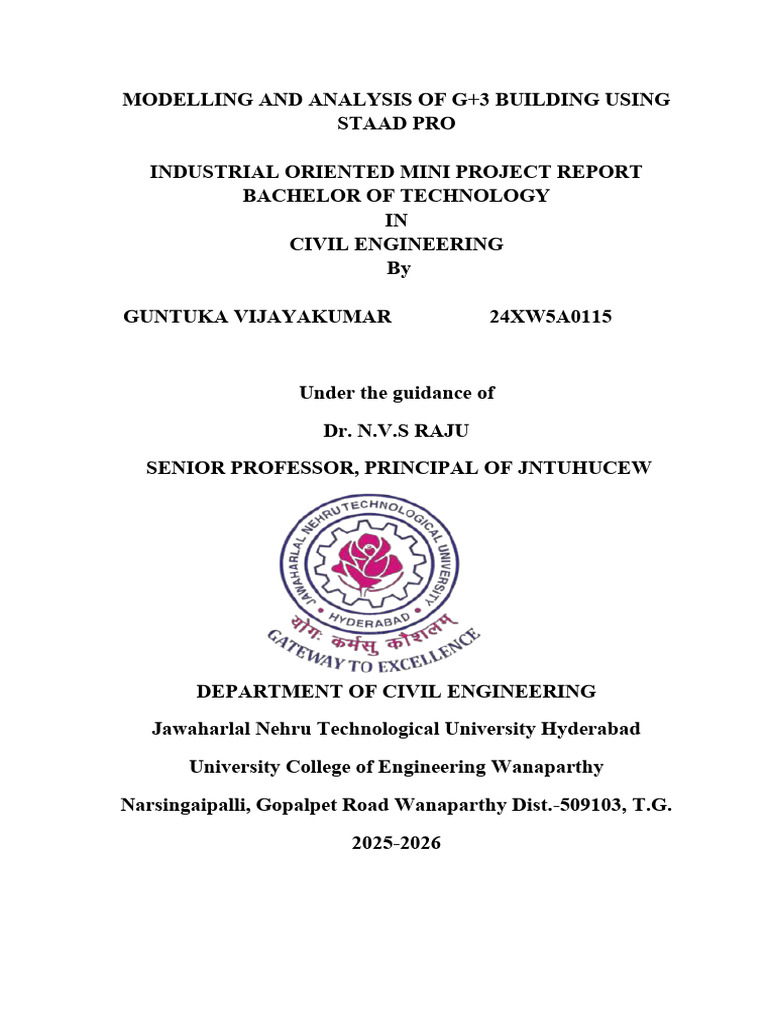 G+3 Building Final Document-2 | PDF | Bending | Beam (Structure)