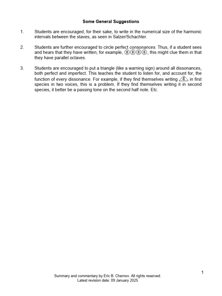 CounterPoint Principles | PDF