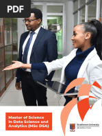 Masters in Applied Data Science UJ | PDF | Data Science | Analytics