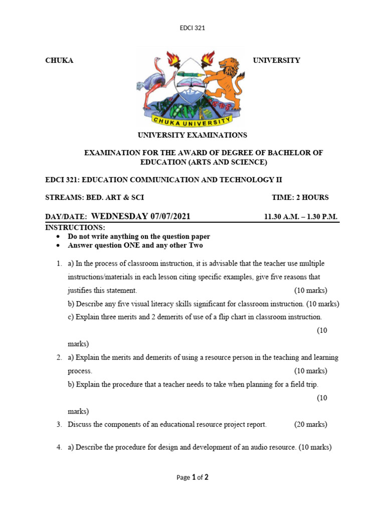 Edci 321 | PDF
