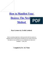 How to Manifest Your Desires Neville