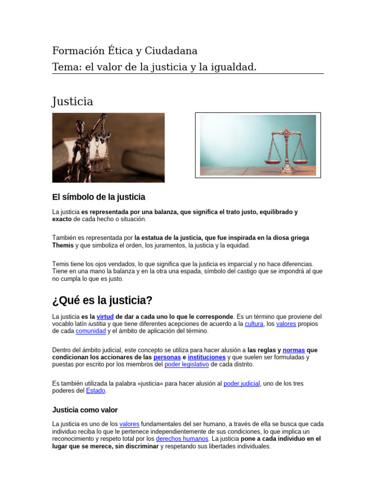 Formación Justicia - Igualdad (2) | PDF | Justicia | Crimen y violencia