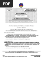 Download Program Peningkatan Prestasi Akademik Biologi STPM Kedah 2012 Paper 1 by Rozaini Othman SN102906636 doc pdf