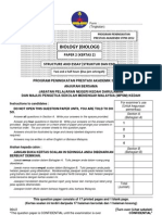 Program Peningkatan Prestasi Akademik Biologi STPM Kedah 2012 (Paper 2)