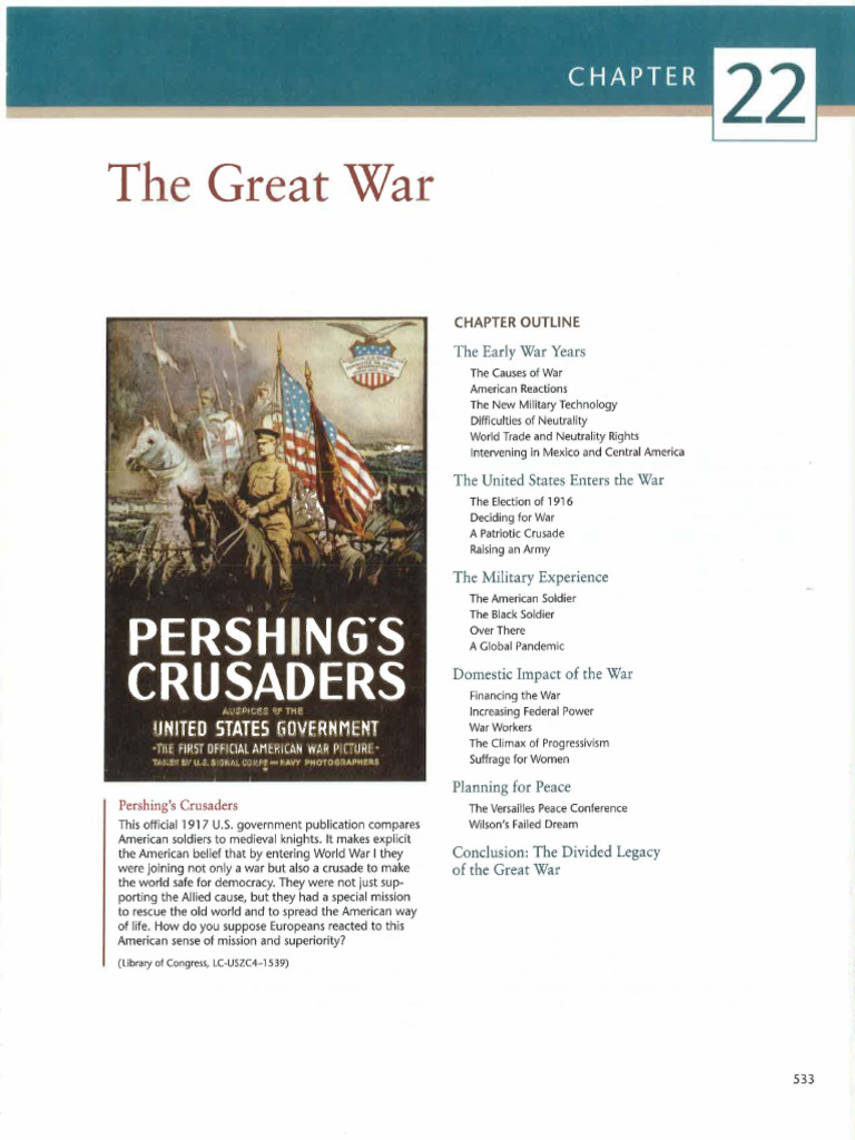 APUSH_22 Chapter Textbook | PDF | Vladimir Lenin | U Boats