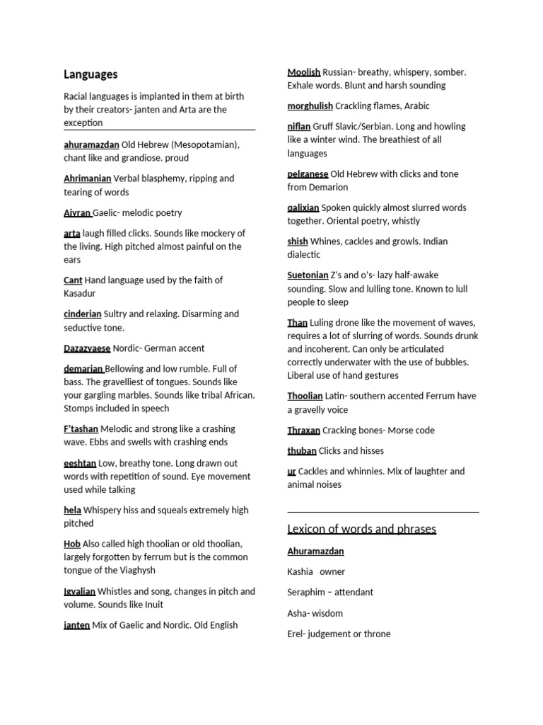 Within the ring of fire, languages | PDF | Linguistics | Human ...