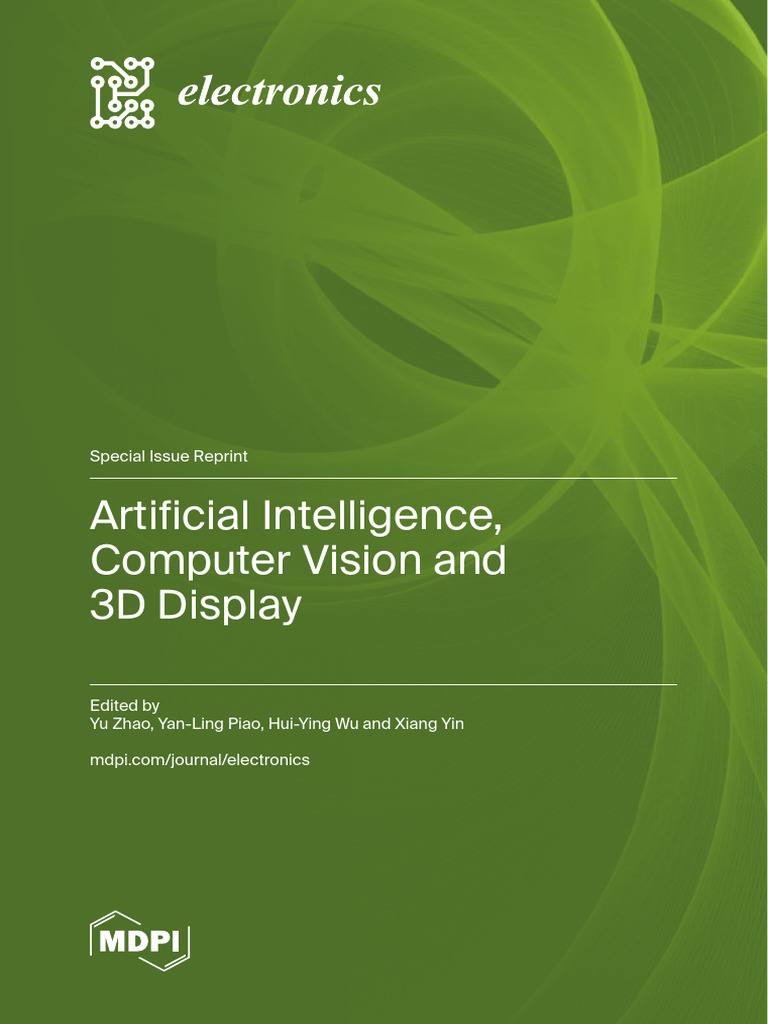 Artificial Intelligence Computer Vision and 3D Display | PDF ...
