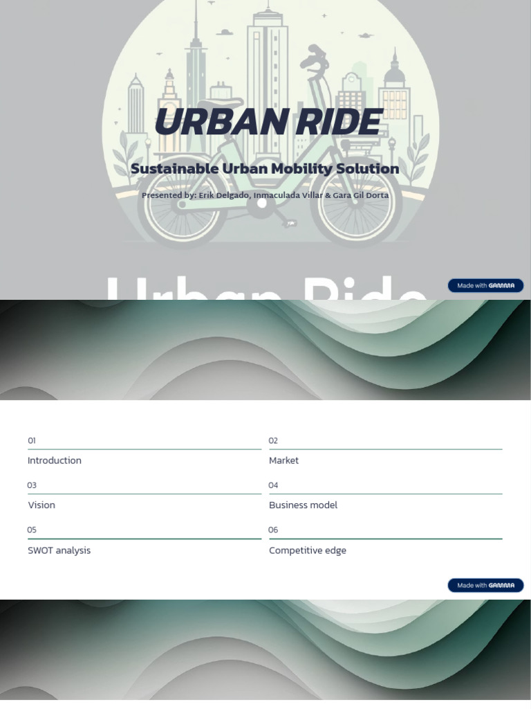 Urban Ride | PDF