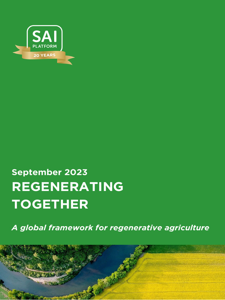 Sai Platform Regenerating Together September 2023 | PDF | Agriculture ...