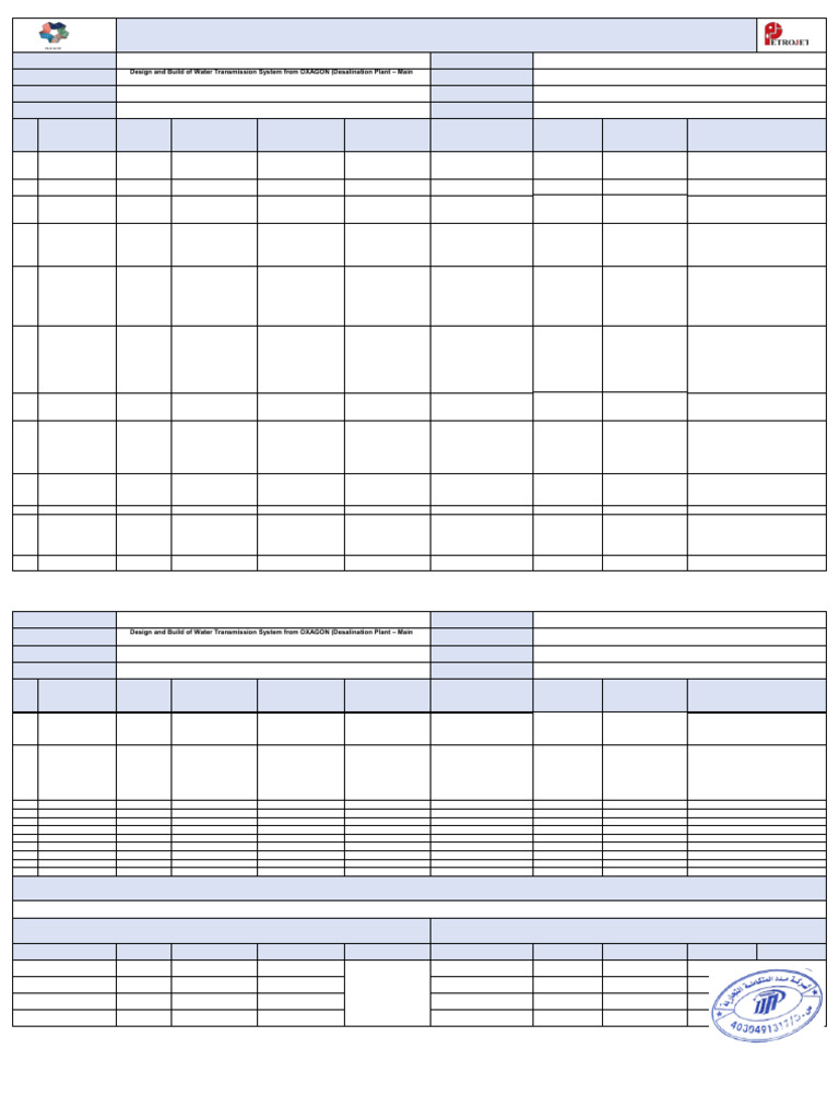 2- Specification - Code Comparison Sheet-1 | PDF | Specification ...