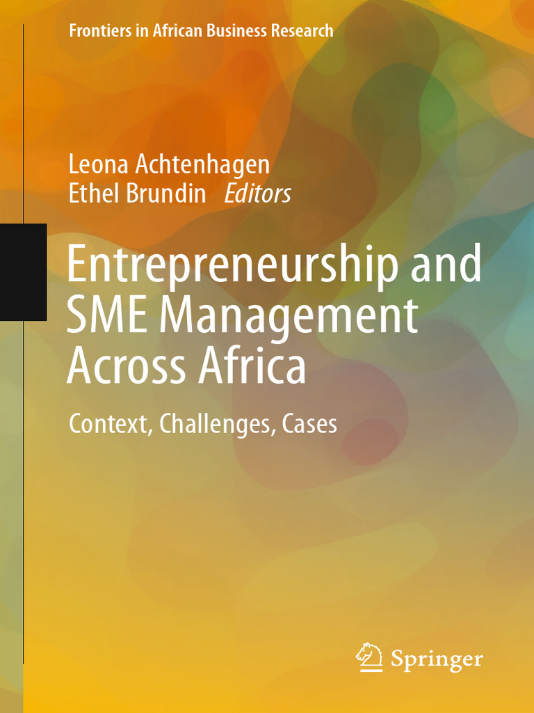 Entrepreneurship and SME Management Across Africa | PDF ...