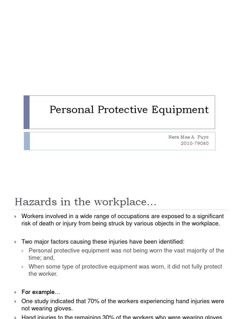 Essential Guide to Personal Protective Equipment | PDF | Personal ...