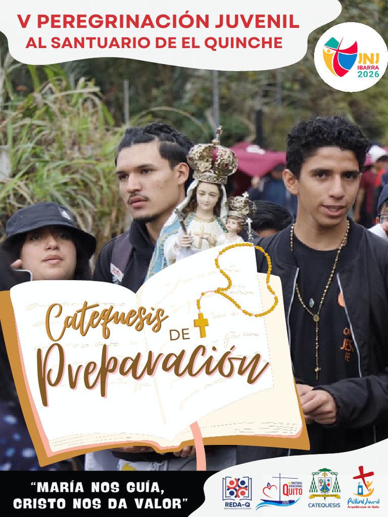 Catequesis Peregrinación Juvenil 2026 | PDF | María, madre de Jesús | Jesús