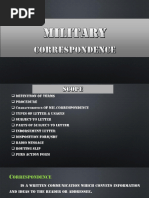 Military Correspondence Guidelines | PDF | Military | Philippines