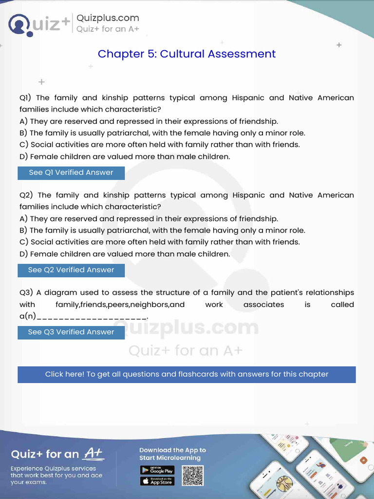The Family and Kinship Patterns Typical Among Hispanic and Native ...