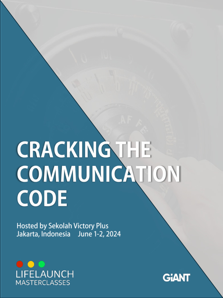 Communication Code Workbook - Jakarta | PDF | Communication | Leadership