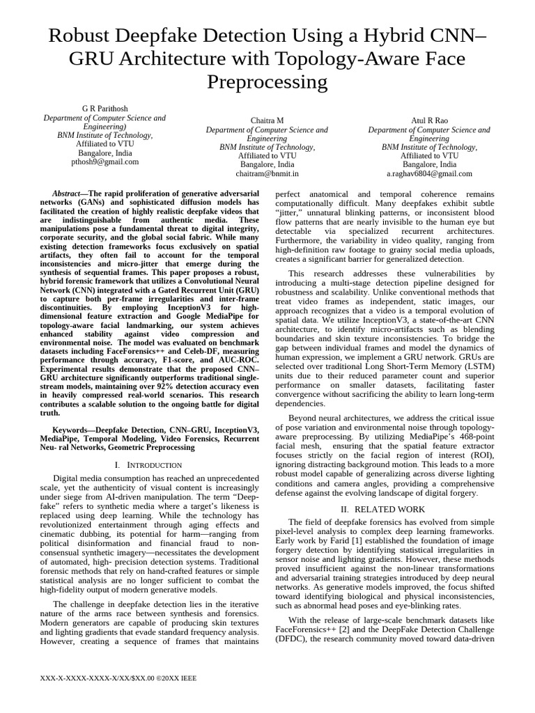 Robust Deepfake Detection | PDF | Data Compression | Deep Learning