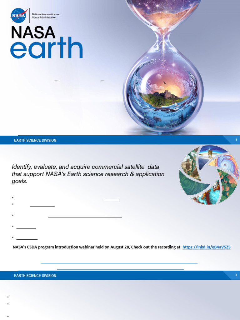 Maxar Vendor Intro 10.23.24 NASA | PDF | Nasa | Outer Space