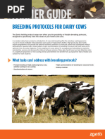 Beef Cow Synchronization Protocols | PDF | Cattle | Land Management