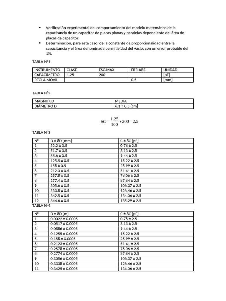 fisic 1 lab | PDF | Electromagnetismo | Cantidades fisicas