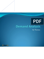 Demand Analysis Review
