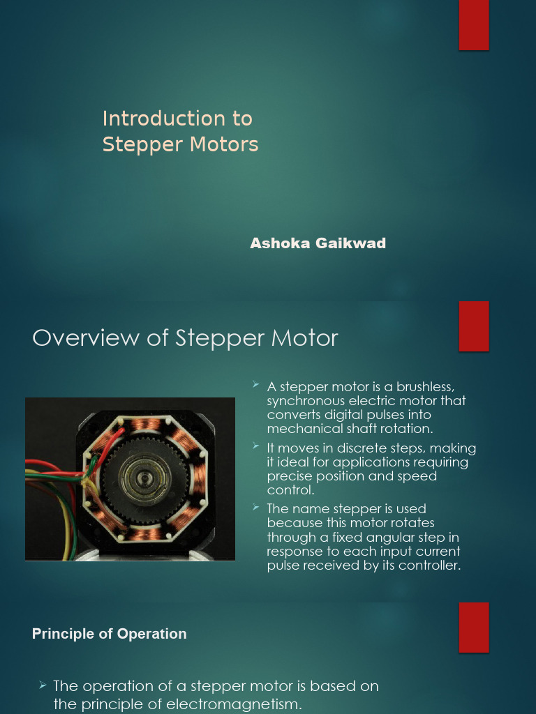 Stepper Motor | PDF | Electric Motor | Magnetism