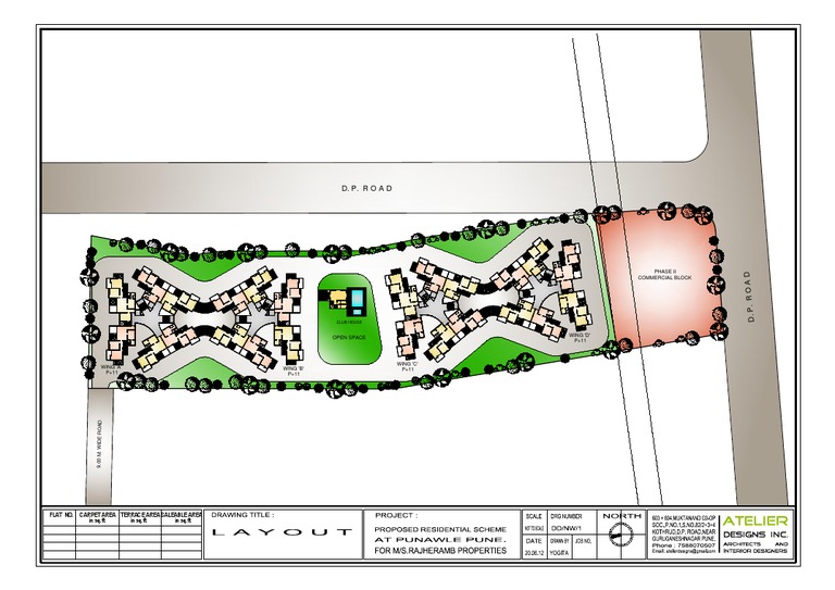Real Estate Development Layout | PDF