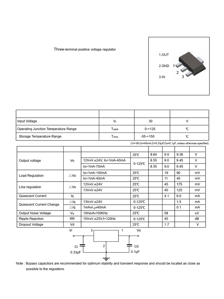 78L09 | PDF